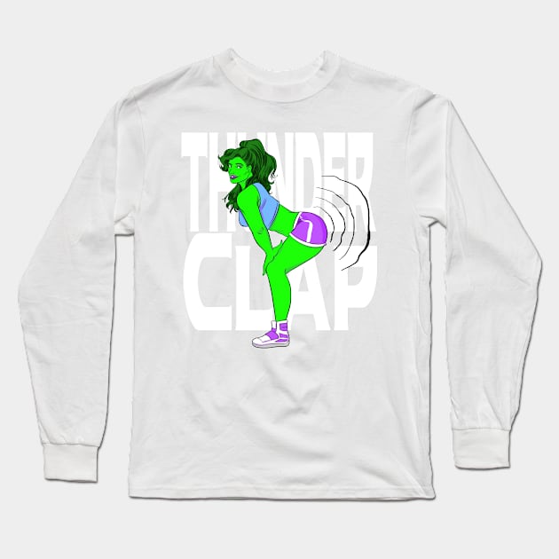 Thunder Clap Long Sleeve T-Shirt by ChangoATX